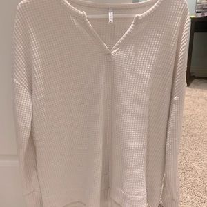 EUC Z SUPPLY Waffle Knit Thermal Pullover - Sz M